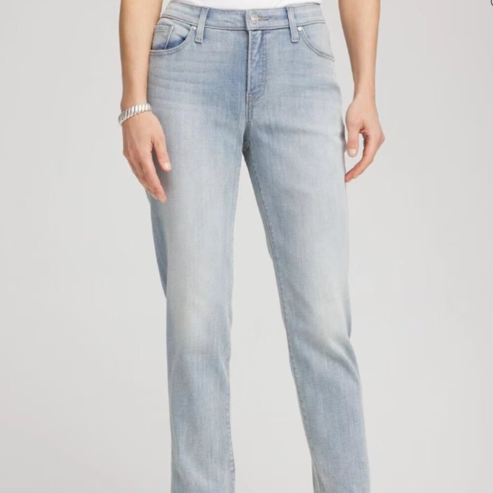 Chico's Platinum Regular Jeans Light Blue Wash